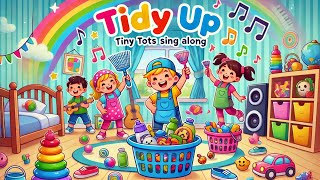 Tidy Up  Clean Up Song  Fun and Upbeat for Kids [upl. by Ubana]