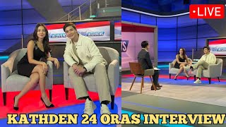 Live Interview KathDen 24 Oras Interview • KathDen Latest Update Today [upl. by Sisi354]