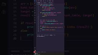 Python in 60 seconds Create a Hashing Search Algorithm in Python [upl. by Ennaharas590]