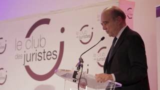 Alain JUPPE face au Club des juristes 11102016 [upl. by Piscatelli]