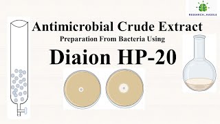 Antimicrobial Crude Extract Preparation From Bacteria Using Diaion HP20 [upl. by Mersey988]