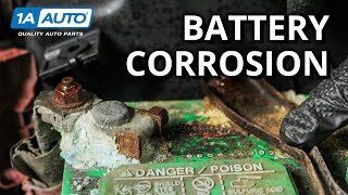 Corrosion on Your Car  Truck Battery Cleaning Tips It’s Important [upl. by Notsle457]