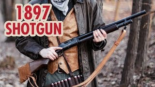 Winchester M1897 Pump Action Shotgun from Red Dead Redemption 2  RangerDave [upl. by Anirdua]