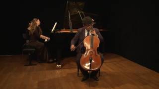 Alexandre CastroBalbi and Evgeniya Kleyn play Schumann Adagio und Allegro [upl. by Alyac]