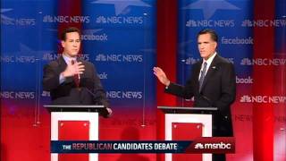 Gingrich slams Romney over political history [upl. by Doomham]