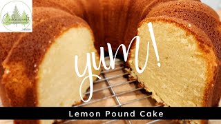 Lemon Pound Cake [upl. by Tacye]