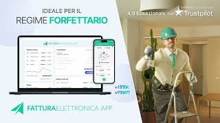 FatturaElettronica APP  1 anno gratis per i FORFETTARI  Elettricista [upl. by Intirb]