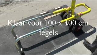 Tromp Easylift TessPaver verlengset monteren [upl. by Hcirteid]