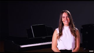 Roland RP102 Digital Piano Demo with Alicia Baker [upl. by Newnorb]