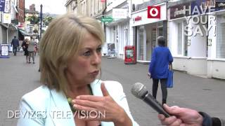 Lynne gives her opinion about proposed parking changes in Devizes Market Place [upl. by Lizabeth129]