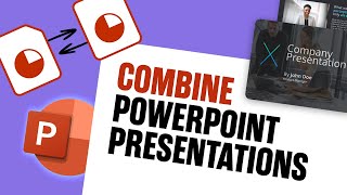 How to Combine PowerPoint Presentation Files [upl. by Chicky]