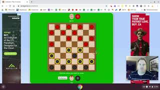 Play Checkers Online [upl. by Rinna]