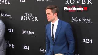 Robert Pattinson arrives at The Rover Los Angeles Premiere Redcarpet [upl. by Bierman]