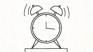 Alarm Clock Sound Effect Animated [upl. by Dnalyag313]