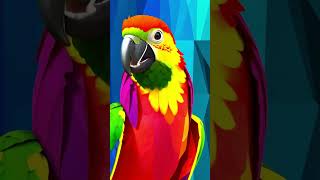 You Wont Believe This Macaw Parrot Illustration is Alive [upl. by Yirinec]