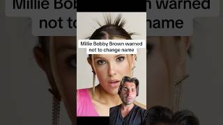 Millie Bobby Brown warned not to change name [upl. by Adneral956]