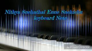 Nithya Snehathal Enne Snehichu keyboard note [upl. by Na]