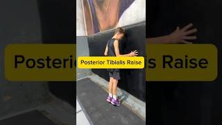 How to perform the posterior tibialis raise💪  workout basketball fitness exercise training [upl. by Japeth]