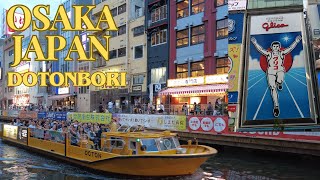 4K WALKING THROUGH THE FUN CITY OF OSAKA JAPAN  DOTONBORI IN GOLDEN WEEK THE BEST OF OSAKA JAPAN [upl. by Ethban]