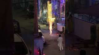 Rocket launcher and suthli bom🪔😀😃diwali [upl. by Syck109]