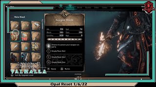 Assassins Creed Valhalla Opal Reset 1622 [upl. by Anniahs]