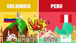 Colombia vs Peru  Country Comparison 2022 [upl. by Nitsirt]