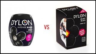 Dylon Black Velvet vs Intense Black part 1 [upl. by Kinata]