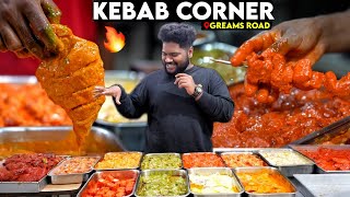 MOST HYPED  KEBAB CORNER 🔥  Greams Road  Foodie Prabu [upl. by Drews488]