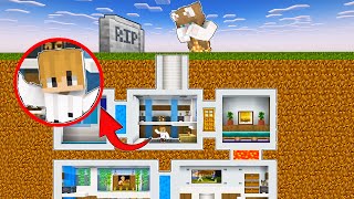 Minecraft but CeeGee Built a mansion inside his grave  Tagalog [upl. by Martita]