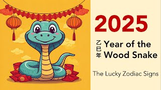 2025 Lucky Zodiac Predictions  When Auspicious Stars Shine On You [upl. by Walford]