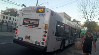 MTA NYCT 2015 New Flyer Xcelsior Spring CreekGateway Mall Bound B13 Bus  Gates Av amp Wyckoff Av [upl. by Modla]