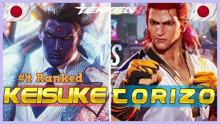 Tekken 8 ▰ Torizo Hwoarang vs Keisuke 4 Ranked Kazuya ▰ Ranked Matches [upl. by Hteazile]