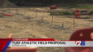 Burrillville residents speak out against proposed artificial turf field [upl. by Tnairb]