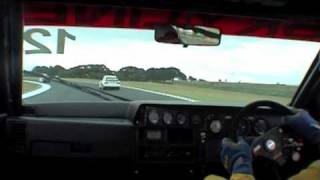 NISSAN R31 Group A  Phillip Island 2009 in the drym4v [upl. by Idnal841]