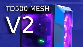 Cooler Master TD500 Mesh V2 review [upl. by Aicilegna479]