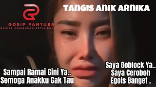 Tangis Anik Arnika Khawatir Anak Tahu Masalah Rumah Tangganya [upl. by Dodson100]