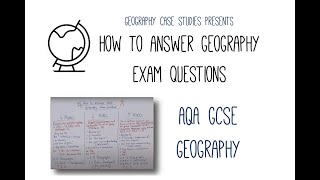 How to answer Geography Questions Top tips for 4 6 and 9 mark questions AQA GCSE Geography [upl. by Clemens667]