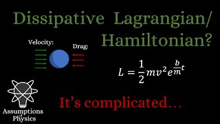 No dissipative Lagrangians or Hamiltonians [upl. by Dragelin111]