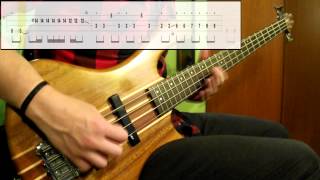 Spacehog  In The Meantime Bass Cover Play Along Tabs In Video [upl. by Felic]