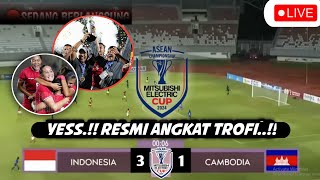 🔴YESS ALHAMDULILLAH  INDONESIA 3 VS KAMBOJA 1  INDONESIA JUARA PIALA AFF 2024 WANITA [upl. by Colley]