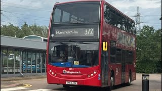 FRV 372 Lakeside  Hornchurch Town Centre [upl. by Dnomyaw]