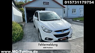 Hyundai ix35 AGR Ventil reinigen  deaktivieren [upl. by Eciralc]