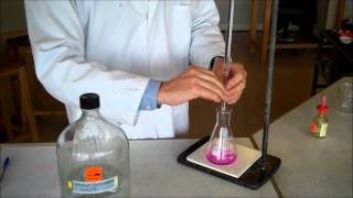 Making a salt from an alkali  acid [upl. by Adall283]