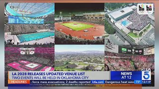 Los Angeles 2028 Summer Olympics announces venues for major events [upl. by Notnilc]