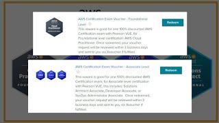 How to get AWS Certificate for free aws cloud cloudcomputing [upl. by Enamrahs]