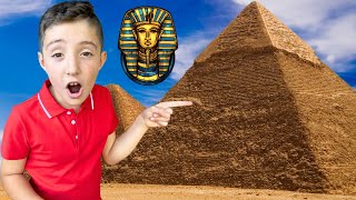 Great Pyramids of Giza 🇪🇬 Ancient Egypt for Kids 📚 Educational Videos For Kids [upl. by Enelahs]