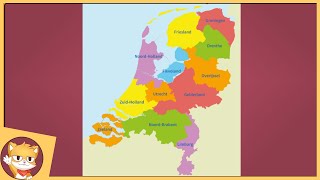 Hoedoeje Wat zijn de provincies en hoofdsteden van Nederland [upl. by Carola236]