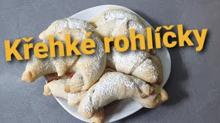 Křehké ořechovojablečné rohlíčky 👌 Každý bude chtít recept 😉 Jen tři ingredience [upl. by Jasen]