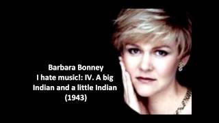 Barbara Bonney The complete quotI hate musicquot Bernstein [upl. by Doralynn]