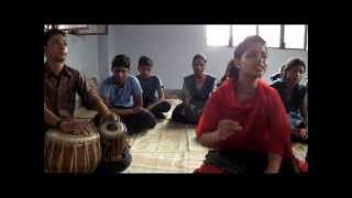 Manisha Record 1  Sandipani Muni School Vrindavanwmv [upl. by Eniamart48]